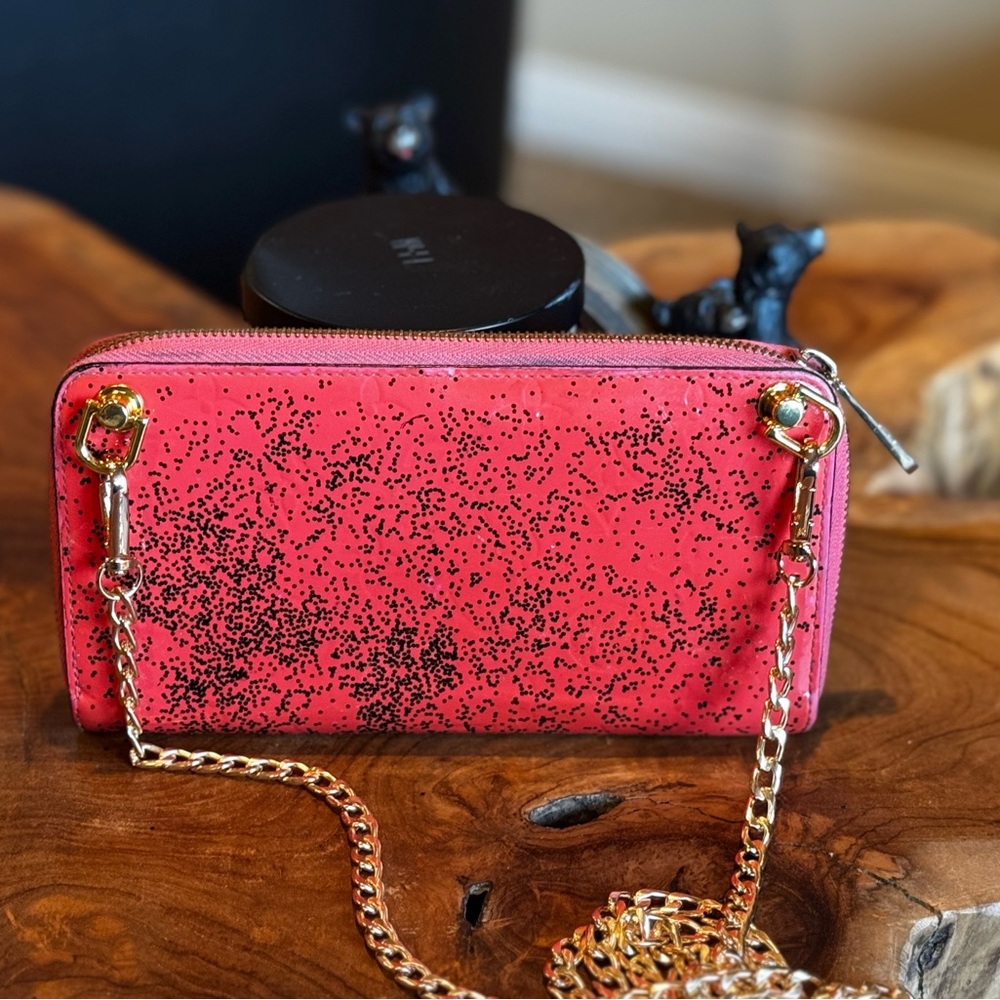 Louis Vuitton Monogram Vernis Zippy Zip Around Long Wallet/converted handpainted - Picture 3 of 15